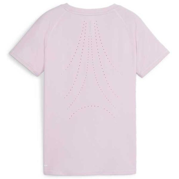 Футболка для женщин Puma Run Cloudspun Ss Tee W 6 % эластан/ Лиловый photo 2