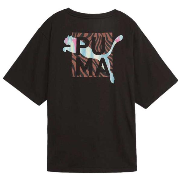 Tricou pentru femei Puma Animal Remix Boyfriend Tee 25% vascoza/ Black photo 2