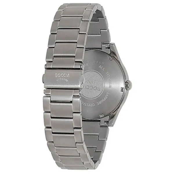 Ceas de mână pentru bărbați Boccia 3580-02 Cuarț/ 41 mm photo 3 Ceas de mână pentru bărbați Boccia 3580-02 Cuarț/ 41 mm photo 3
