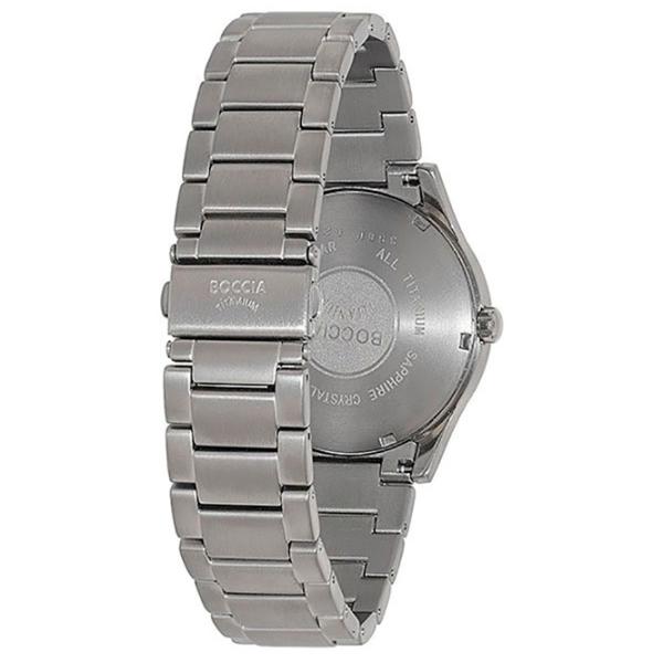 Ceas de mână pentru bărbați Boccia 3580-02 Cuarț/ 41 mm photo 3 Ceas de mână pentru bărbați Boccia 3580-02 Cuarț/ 41 mm photo 3