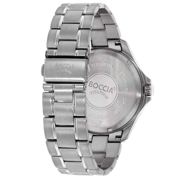 Ceas de mână pentru bărbați Boccia 3591-06 Cuarț/ 41 mm photo 3