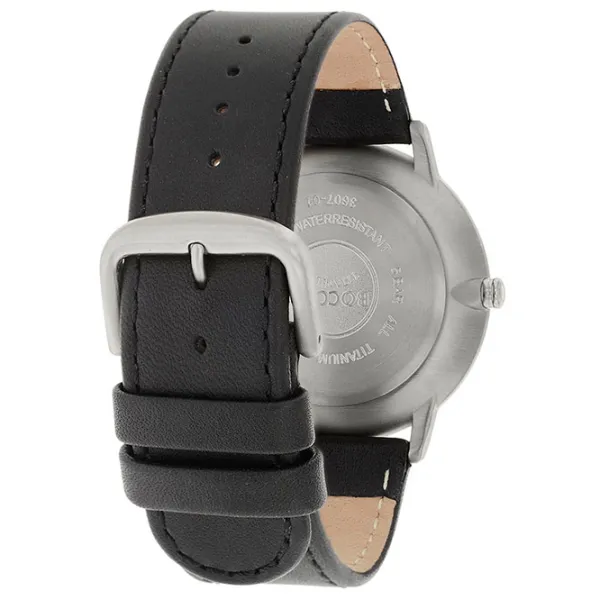 Ceas de mână pentru bărbați Boccia 3607-01 Cuarț/ 39 mm photo 3 Ceas de mână pentru bărbați Boccia 3607-01 Cuarț/ 39 mm photo 3