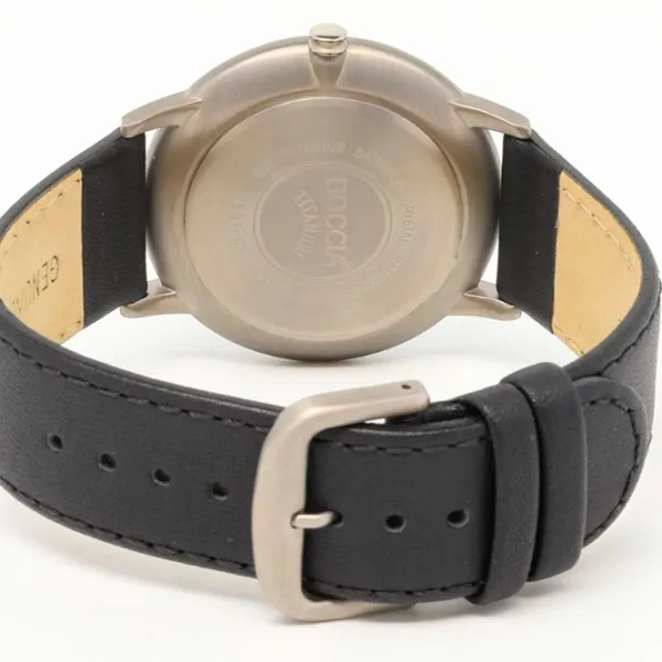 Ceas de mână pentru bărbați Boccia 3607-01 Cuarț/ 39 mm photo 5 Ceas de mână pentru bărbați Boccia 3607-01 Cuarț/ 39 mm photo 5