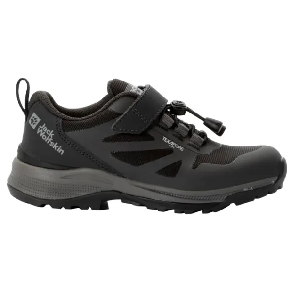Adidași pentru băieți Jack Wolfskin Villi Hiker Texapore Low K Black photo 3