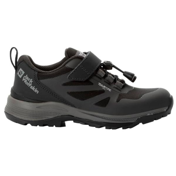 Adidași pentru băieți Jack Wolfskin Villi Hiker Texapore Low K Black photo 2