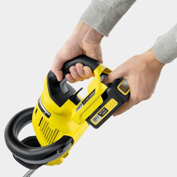 Кусторез KARCHER HGE 18-50 Battery + Kit 1.444-240.01 аккумуляторный/ Желтый photo 2