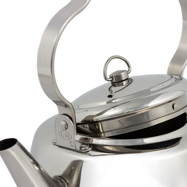 Ceainic pentru camping Petromax Teakettle tk2 3 l/ Oțel inoxidabil photo 2