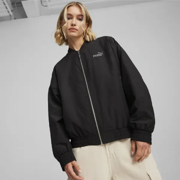 Ветровка для женщин Puma Style Jacket Демисезон/ Черный photo 3
