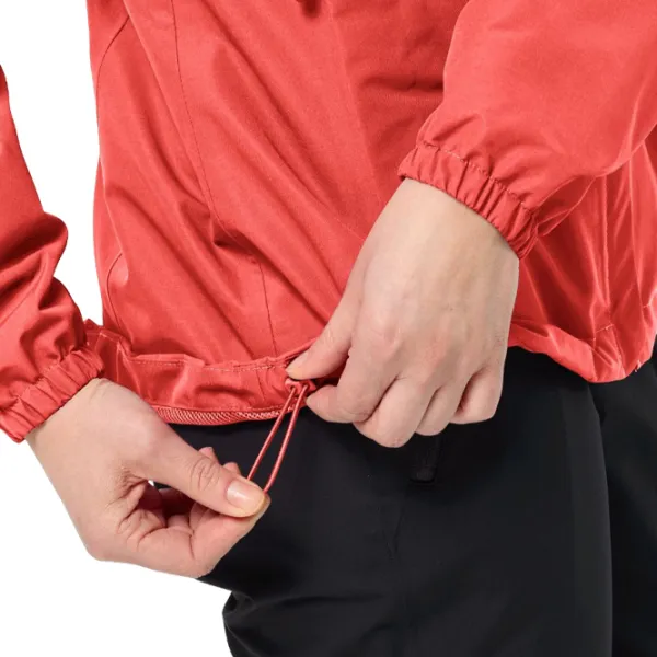 Ветровка для женщин Jack Wolfskin Stormy Point 2l Jkt W Демисезон/ Красный photo 6