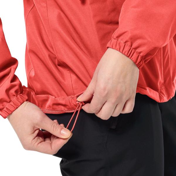 Ветровка для женщин Jack Wolfskin Stormy Point 2l Jkt W Демисезон/ Красный photo 6