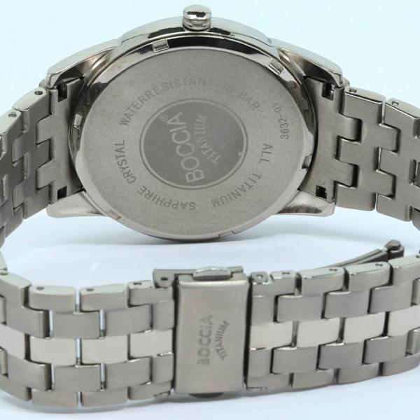 Ceas de mână pentru bărbați Boccia 3632-01 Cuarț/ 39 mm photo 3