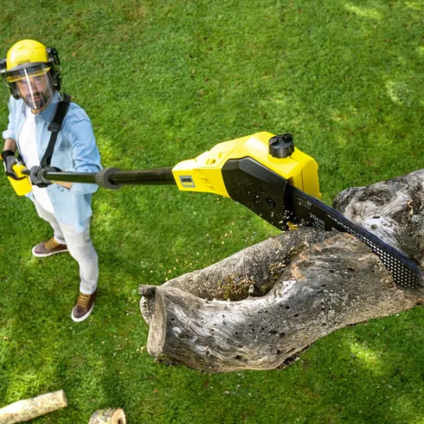 Цепная пила KARCHER PSW 18-20 1.444-010.0 аккумуляторный/ Желтый photo 2 Цепная пила KARCHER PSW 18-20 1.444-010.0 аккумуляторный/ Желтый photo 2