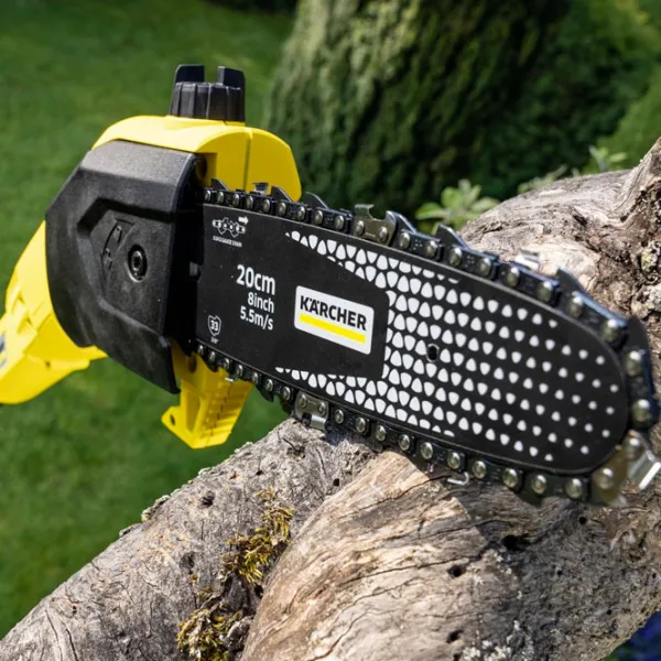Цепная пила KARCHER PSW 18-20 1.444-010.0 аккумуляторный/ Желтый photo 4 Цепная пила KARCHER PSW 18-20 1.444-010.0 аккумуляторный/ Желтый photo 4