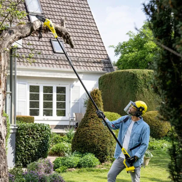 Цепная пила KARCHER PSW 18-20 1.444-010.0 аккумуляторный/ Желтый photo 5 Цепная пила KARCHER PSW 18-20 1.444-010.0 аккумуляторный/ Желтый photo 5