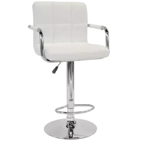 Барный стул Deco SB-042 Экокожа/ Металл/ Белый photo 2 Барный стул Deco SB-042 Экокожа/ Металл/ Белый photo 2
