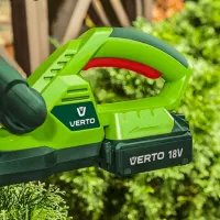 Mașină de tuns gard viu Verto 52G568-0 cu acumulator/ Green photo 5