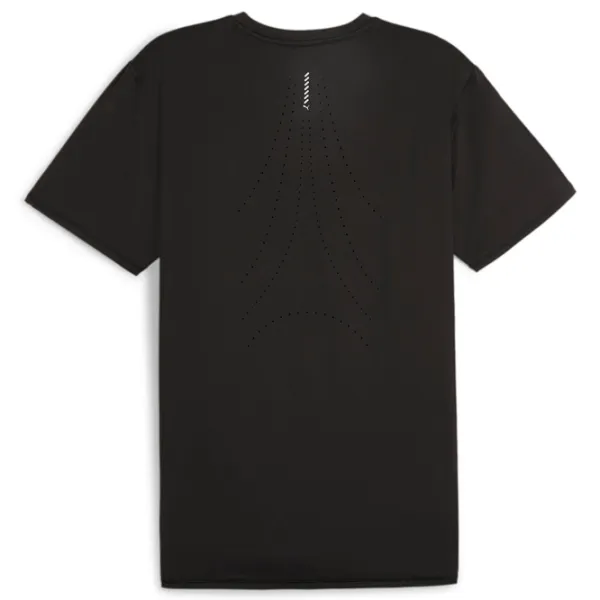 Tricou pentru bărbați Puma Run Clouds SS Tee 94% poliester, 6% elastan/ Black photo 2