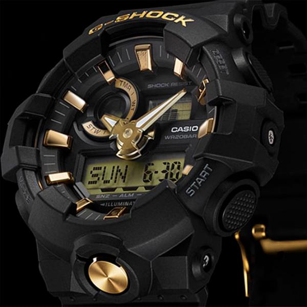 Наручные часы для мужчин Casio GA-710B-1A9 Кварцевый/ 53 мм photo 5