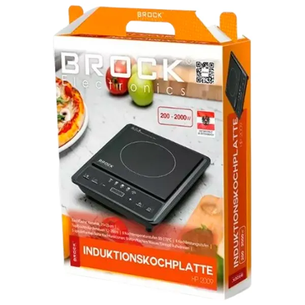 Plită de masă Brock HP2009 Cu inducție/ Black photo 3