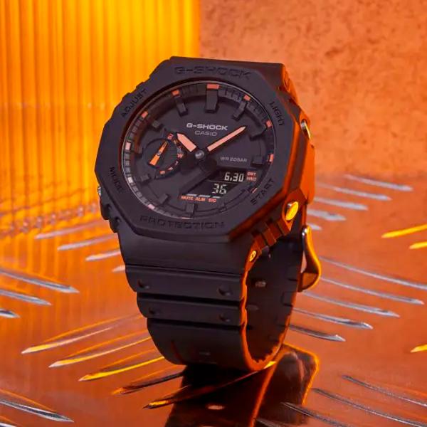 Ceas de mână pentru bărbați Casio GA-2100-1A4ER Cuarț/ 48 x 45 mm photo 7