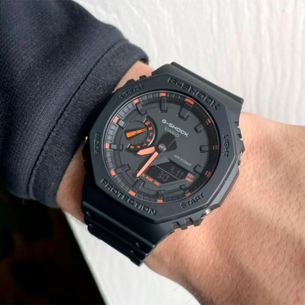 Ceas de mână pentru bărbați Casio GA-2100-1A4ER Cuarț/ 48 x 45 mm photo 8