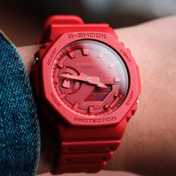 Наручные часы для мужчин Casio GA-2100-4A Кварцевый/ 45 мм photo 6