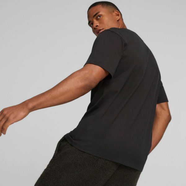 Футболка для мужчин Puma Classics Paisleyluxe Graphic Tee 100% хлопок/ Черный photo 4