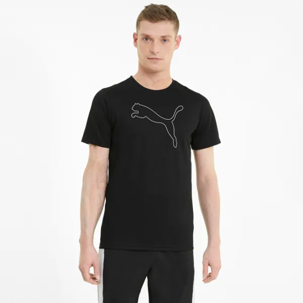 Футболка для мужчин Puma PERFORMANCE CAT TEE M 100% полиэстер/ Черный photo 3