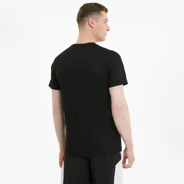 Футболка для мужчин Puma PERFORMANCE CAT TEE M 100% полиэстер/ Черный photo 4