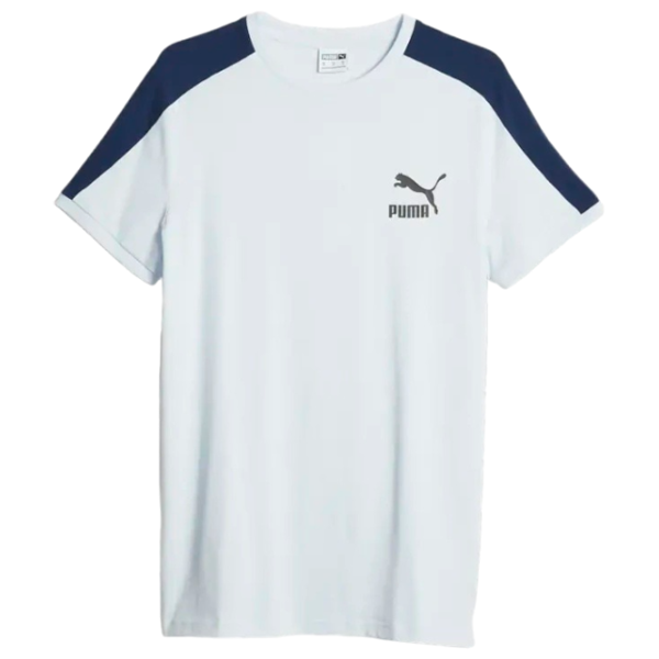 Футболка для мужчин Puma T7 Iconic Tee 95 % хлопок, 5 % эластан/ Icy Blue photo 3