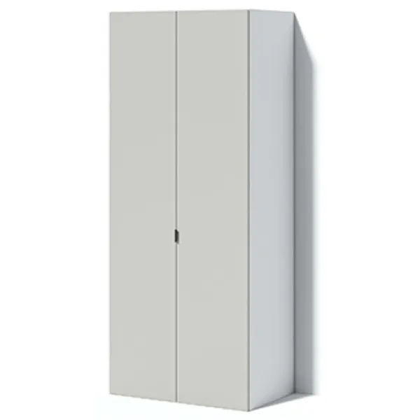 Dulap Clasic Fabrik Home Hardy 90 x 55 x 220 / PAL / Gray matt light photo 2 Dulap Clasic Fabrik Home Hardy 90 x 55 x 220 / PAL / Gray matt light photo 2