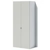 Шкаф Классический Fabrik Home Hardy 90 x 55см x 220 / ЛДСП / Cветло-серый матовый photo 2