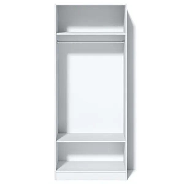 Dulap Clasic Fabrik Home Hardy 90 x 55 x 220 / PAL / Gray matt light photo 3 Dulap Clasic Fabrik Home Hardy 90 x 55 x 220 / PAL / Gray matt light photo 3