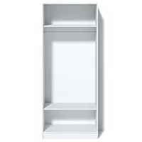 Шкаф Классический Fabrik Home Hardy 90 x 55см x 220 / ЛДСП / Cветло-серый матовый photo 3