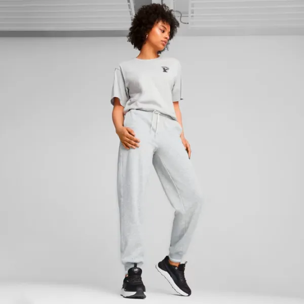 Pantaloni sportivi pentru femei Puma Squad Sweatpants Fl L/ Gray photo 3