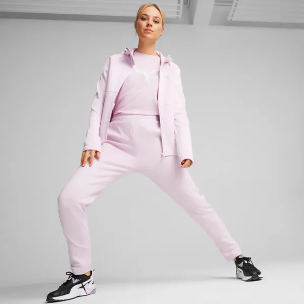 Спортивные штаны для женщин Puma Evostripe High-Waist Pants S/ Grape Mist photo 3