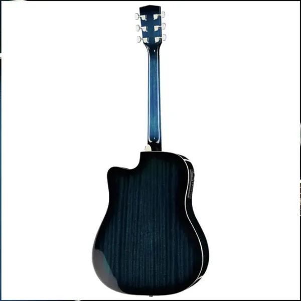 Chitară electro-acustică Harley Benton D-120CE TB 4/ 4, Dreadnought, Blue photo 2