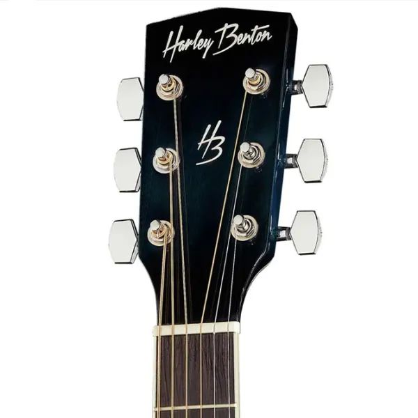 Chitară electro-acustică Harley Benton D-120CE TB 4/ 4, Dreadnought, Blue photo 6