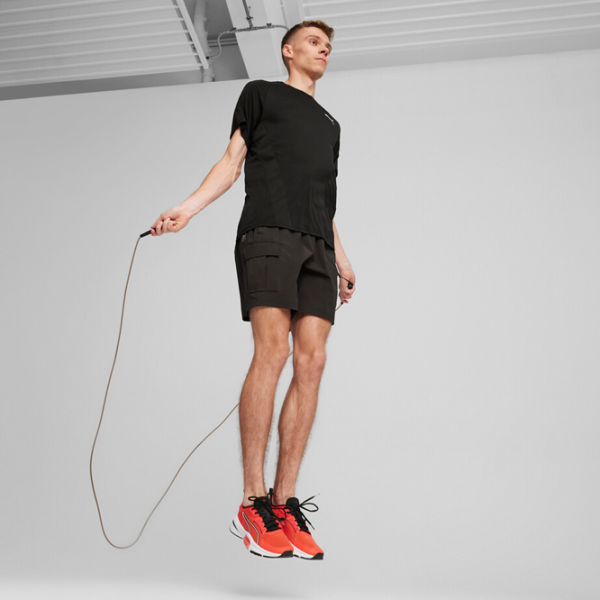 Tricou pentru bărbați Puma Train All Day Tee 100% poliester/ Black photo 4