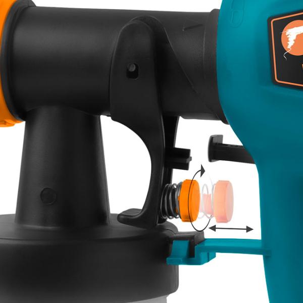 Aerograf Bort BFP-400 0.9 l/ Blue photo 4