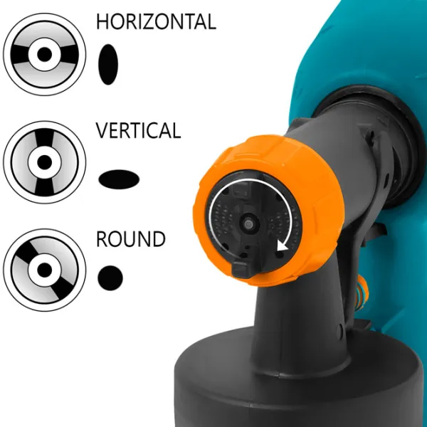 Aerograf Bort BFP-400 0.9 l/ Blue photo 5
