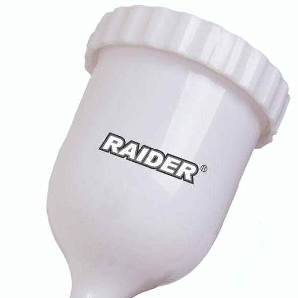 Краскопульт Raider RD-SG02 0.6 л/ Серый photo 4