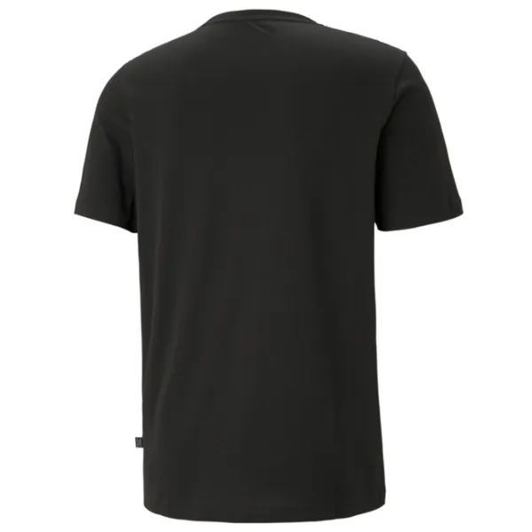Tricou pentru bărbați Puma Ess Small Logo Tee 100% bumbac/ Black photo 2
