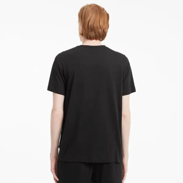 Tricou pentru bărbați Puma Ess Small Logo Tee 100% bumbac/ Black photo 4
