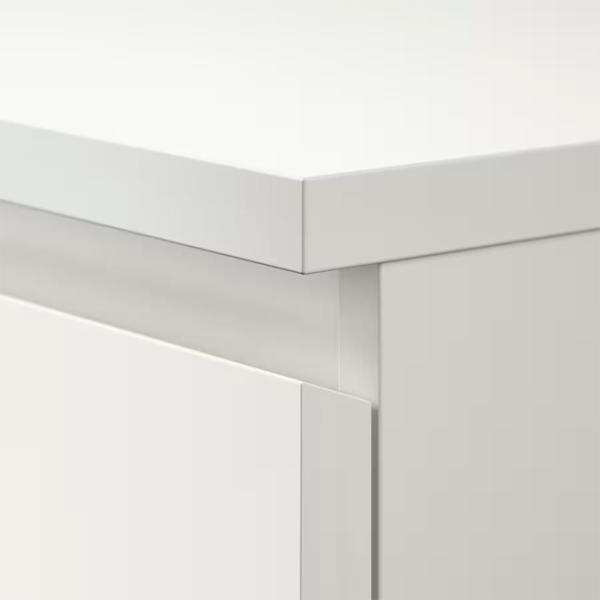 Комод Ikea Malm 78см x 80см x 48см/ МДФ/ Белый photo 3