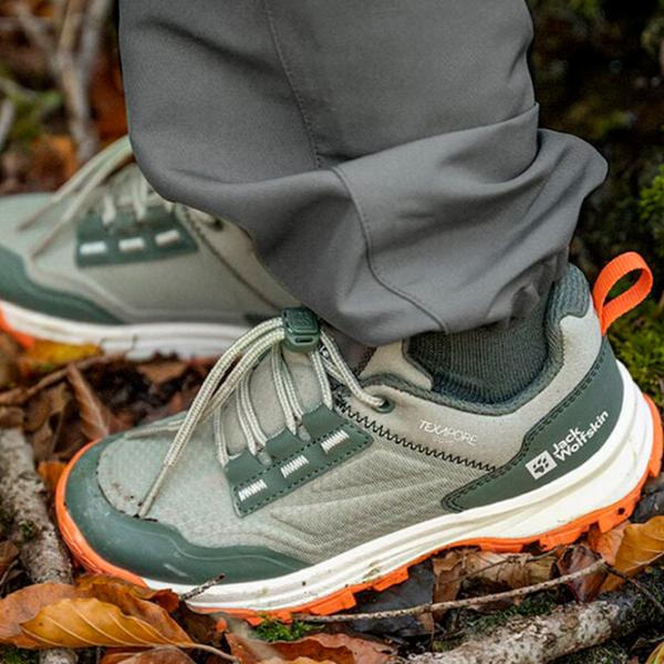 Adidași pentru băieți Jack Wolfskin Cyrox Texapore Low K Teal photo 4 Adidași pentru băieți Jack Wolfskin Cyrox Texapore Low K Teal photo 4