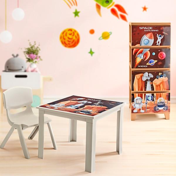 Комод Polite TRN077 94см x 37см x 44см/ Пластик/ Разноцветный photo 2