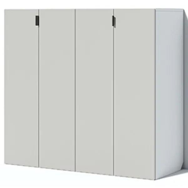 Comodă Fabrik Home Hardy 110 x 120 x 47/ MDF/ Gray Matt photo 2