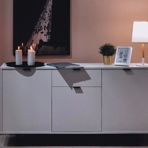 Комод Fabrik Home Harvey 81см x 154см x 38см/ ЛДСП/ Белый ясень photo 3 Комод Fabrik Home Harvey 81см x 154см x 38см/ ЛДСП/ Белый ясень photo 3