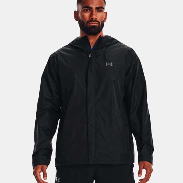 Ветровка для мужчин Under Armour CLOUDSTRIKE JACKET-BLK Демисезонная/ Черный photo 3 Ветровка для мужчин Under Armour CLOUDSTRIKE JACKET-BLK Демисезонная/ Черный photo 3